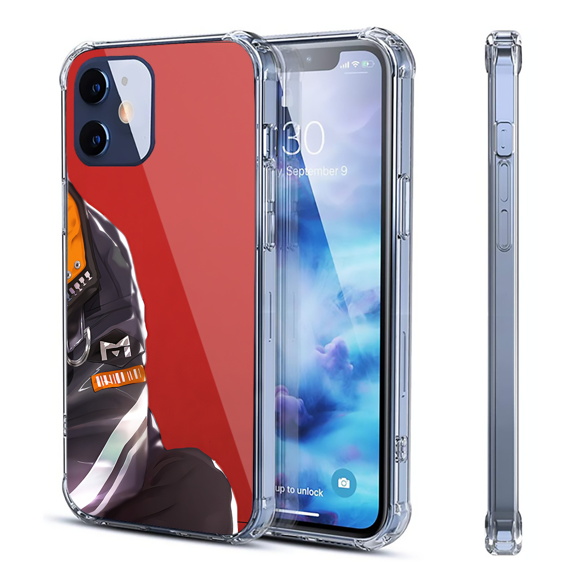 （画像用） ハイキュー!! Haikyu!! 【iPhone 12シリーズ対応】透明スマホケース（クリアソフトケース）